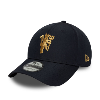 Manchester United баскетболна шапка с козирка 9Forty Gold