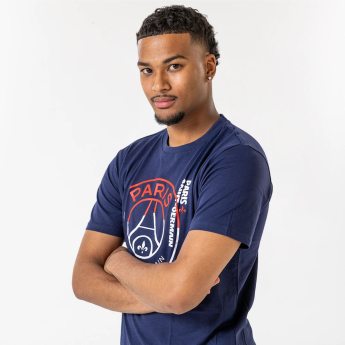 Paris Saint Germain мъжка тениска big logo navy
