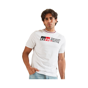 Toyota Gazoo Racing мъжка тениска Large Logo white 2026