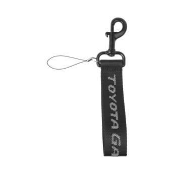 Toyota Gazoo Racing висулка за ключодържател Strap black GR 2026