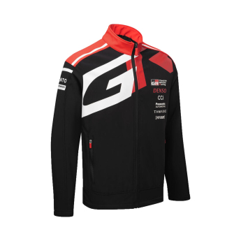 Toyota Gazoo Racing мъжко яке softshell redblack WRT 2026