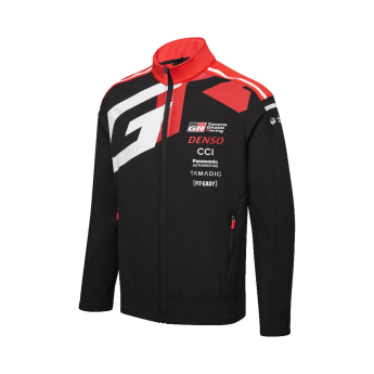 Toyota Gazoo Racing мъжко яке softshell redblack WRT 2026