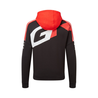 Toyota Gazoo Racing мъжки суитшърт с качулка redblack WRT 2026