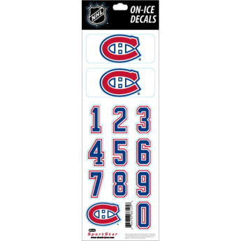 Montreal Canadiens стикери за каска Decals