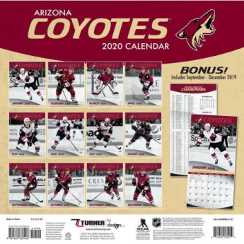 Arizona Coyotes календар 2020 Wall