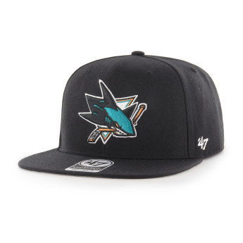 San Jose Sharks шапка с козирка flat No Shot 47 CAPTAIN
