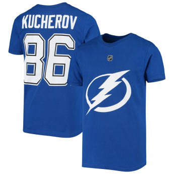 Tampa Bay Lightning детска тениска Nikita Kucherov #86 Name Number