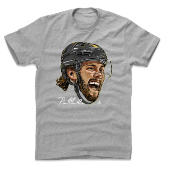 Boston Bruins мъжка тениска David Pastrňák #88 Smile WHT 500 Level
