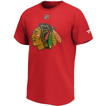 Chicago Blackhawks мъжка тениска Patrick Kane Iconic Name & Number Graphic