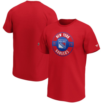 New York Rangers мъжка тениска Iconic Circle Start Graphic