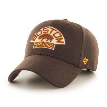 Boston Bruins баскетболна шапка с козирка 47 MVP Vintage brown