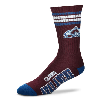Colorado Avalanche детски чорапи 4 Stripes Crew