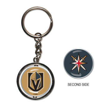 Vegas Golden Knights висулка за ключодържател Spinner Key Ring