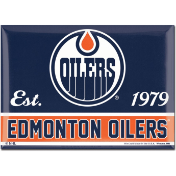 Edmonton Oilers магнит logo