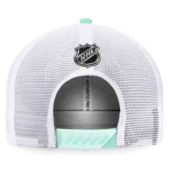 Seattle Kraken баскетболна шапка с козирка 2022 NHL Draft Authentic Pro On Stage Trucker Adjustable