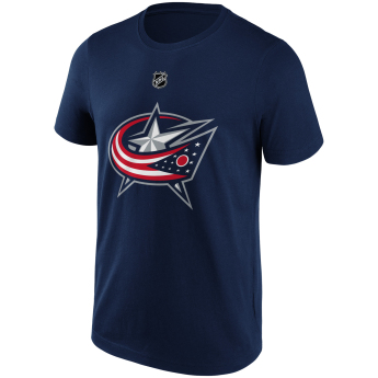 Columbus Blue Jackets мъжка тениска Patrick Laine #29 Name & Number Graphic navy