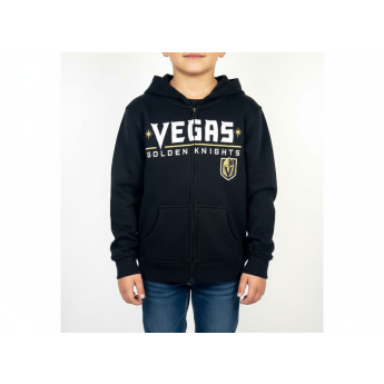 Vegas Golden Knights детски суитшърт с качулка Stated Full Zip Hoodie