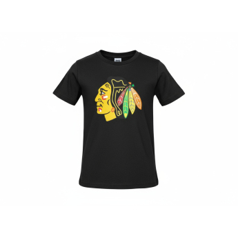 Chicago Blackhawks детска тениска Primary Logo black