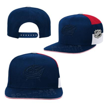 Columbus Blue Jackets детска шапка с  козирка flat Faceoff Structured
