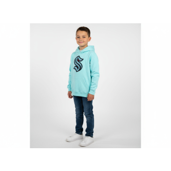 Seattle Kraken детски суитшърт с качулка Prime Logo Pullover Fleece