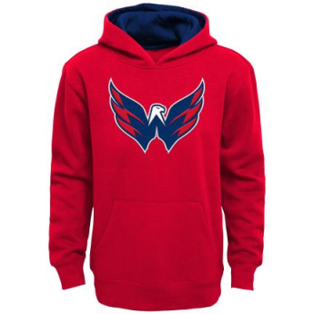 Washington Capitals детски суитшърт с качулка Prime Logo Pullover Fleece red