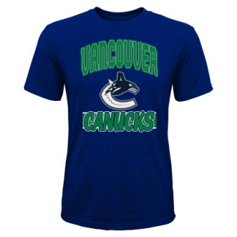 Vancouver Canucks детска тениска All Time Great Triblend navy