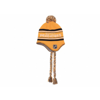 Nashville Predators детска зимна шапка Jacquard Tassel