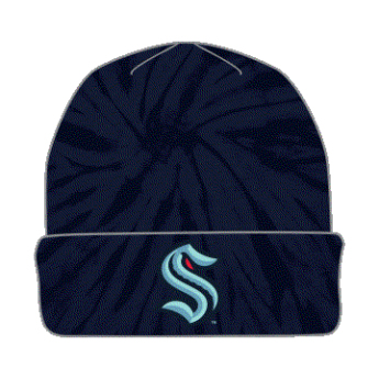 Seattle Kraken детска зимна шапка Tie Dye Knit Beanie