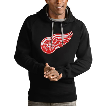 Detroit Red Wings мъжки суитшърт с качулка Logo Victory Black
