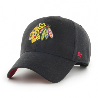 Chicago Blackhawks баскетболна шапка с козирка Ballpark Snap 47 MVP NHL black