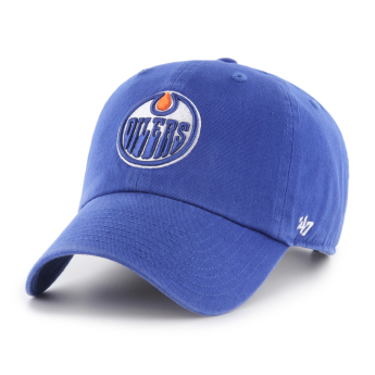 Edmonton Oilers баскетболна шапка с козирка 47 CLEAN UP NHL blue