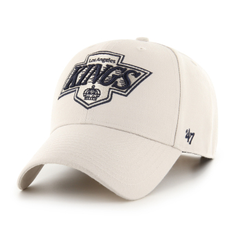 Los Angeles Kings баскетболна шапка с козирка Vintage 47 MVP SNAPBACK NHL white