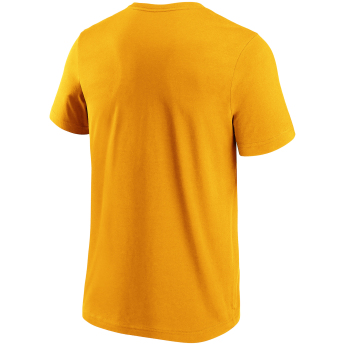 Boston Bruins мъжка тениска Primary Logo Graphic yellow