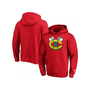 Chicago Blackhawks мъжки суитшърт с качулка Primary Logo Graphic Hoodie red