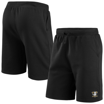 Anaheim Ducks мъжки къси панталони Primary Logo Graphic Sweat Short black