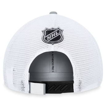 Los Angeles Kings баскетболна шапка с козирка Draft 2023 Podium Trucker Adjustable Authentic Pro