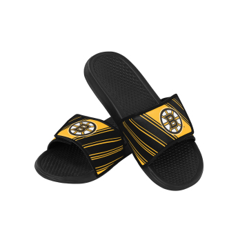 Boston Bruins мъжки пантофи Legacy Velcro Sport Slide Slipper