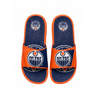 Edmonton Oilers мъжки пантофи Colorblock Slipper