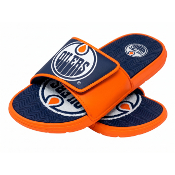 Edmonton Oilers мъжки пантофи Colorblock Slipper