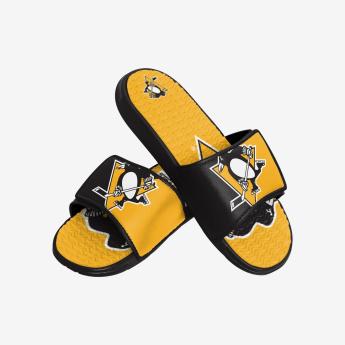 Pittsburgh Penguins мъжки пантофи Colorblock Slipper