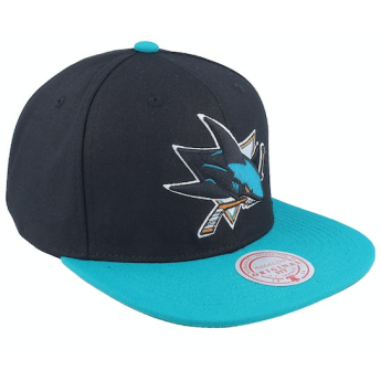 San Jose Sharks шапка с козирка flat NHL Team 2 Tone 2.0 Pro Snapback