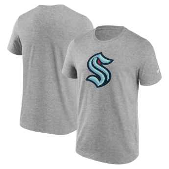 Seattle Kraken мъжка тениска Primary Logo Graphic T-Shirt Sport Gray Heather