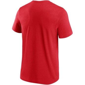 Chicago Blackhawks мъжка тениска Chrome Graphic T-Shirt Athletic Red