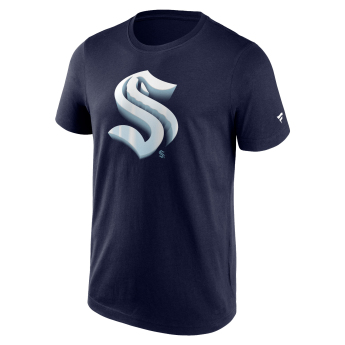 Seattle Kraken мъжка тениска Chrome Graphic T-Shirt Maritime Blue