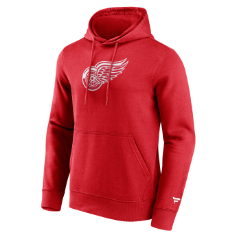 Detroit Red Wings мъжки суитшърт с качулка Primary Logo Graphic Hoodie Athletic Red