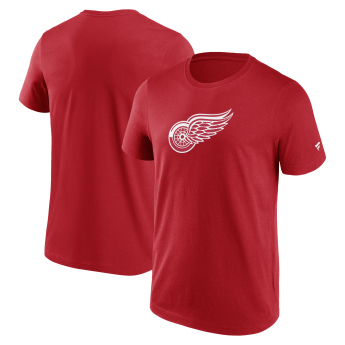 Detroit Red Wings мъжка тениска Primary Logo Graphic Athletic Red