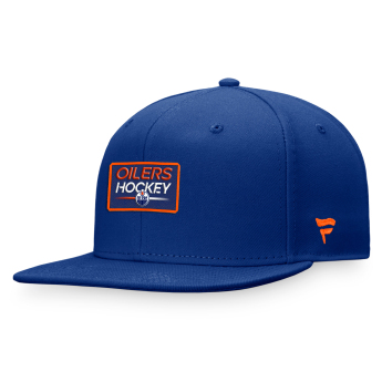 Edmonton Oilers шапка с козирка flat Authentic Pro Prime Flat Brim Snapback blue