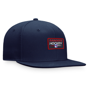 New York Rangers шапка с козирка flat Authentic Pro Prime Flat Brim Snapback navy