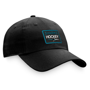 San Jose Sharks баскетболна шапка с козирка Authentic Pro Prime Graphic Unstructured Adjustable black