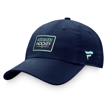 Seattle Kraken баскетболна шапка с козирка Authentic Pro Prime Graphic Unstructured Adjustable navy